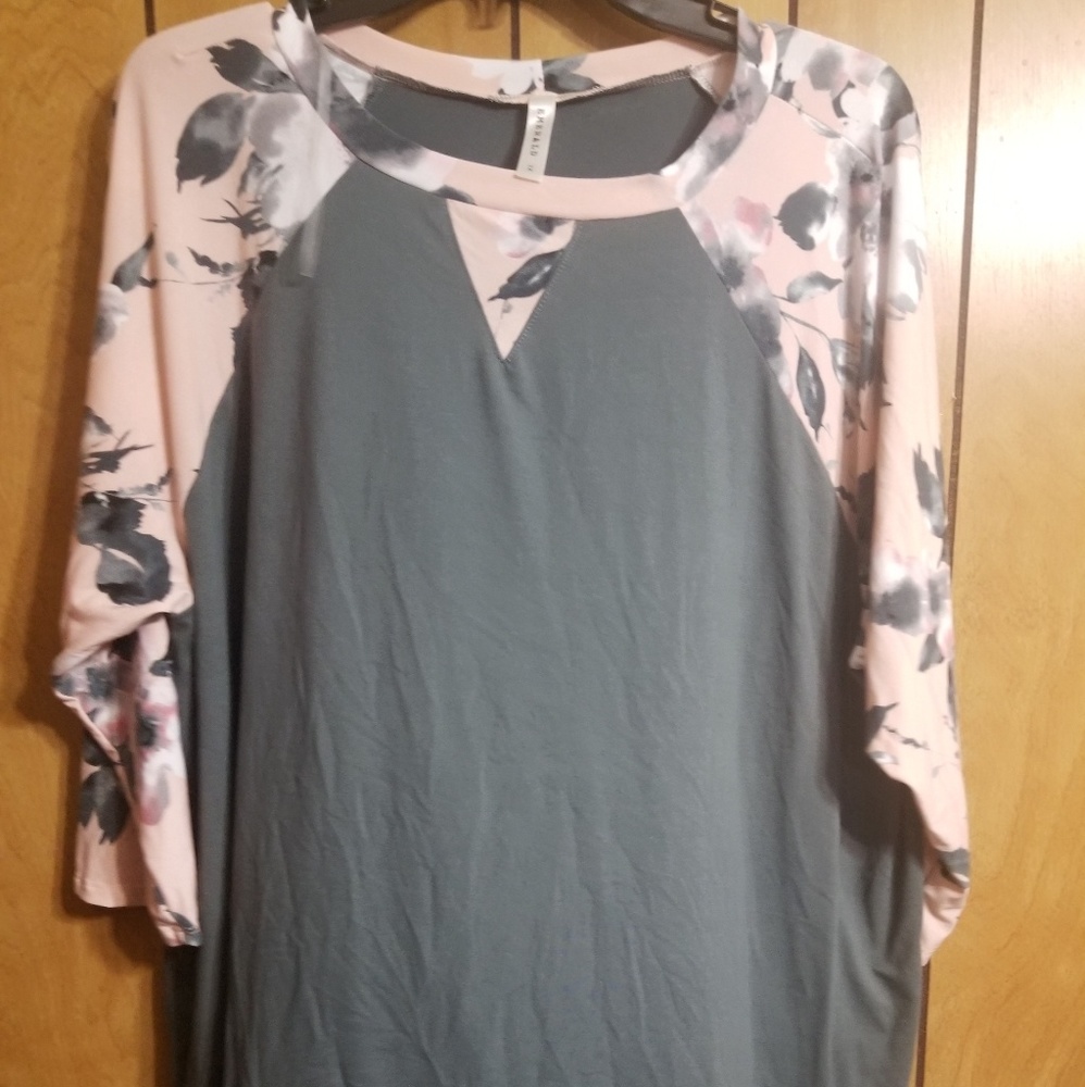 3xl raglan top